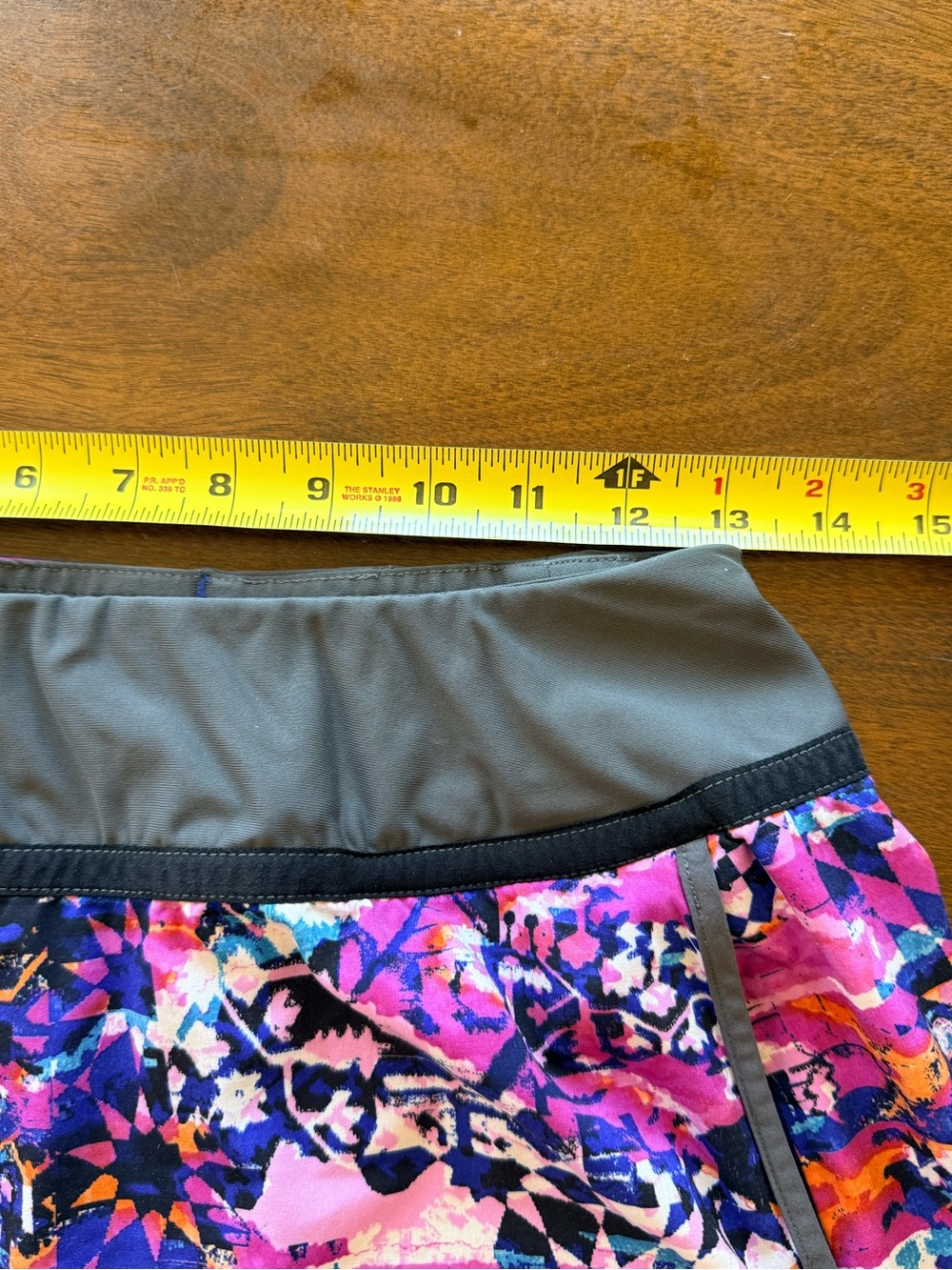 Women’s Title Nine Nimblene Geometric Athletic Tennis Running Skort Small - Picture 6 of 10